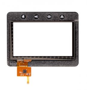 Buy cheap I2C Multi Touch Projected Capacitive Touchscreen Panel 4.3 inch Touch Glass product