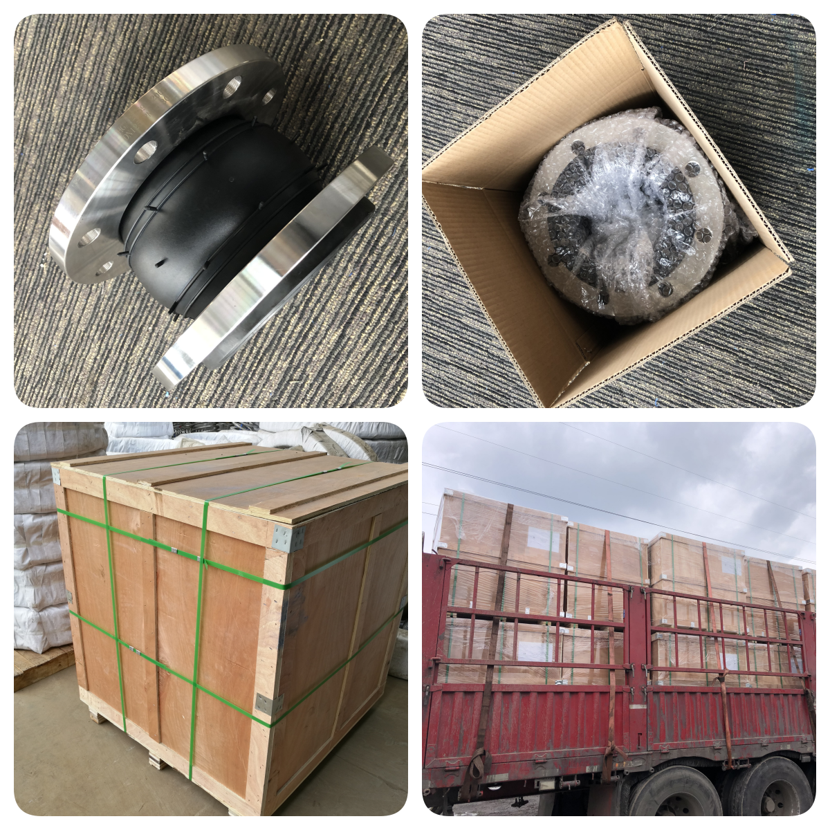 Vulcanization Ageing Resistant Highly Elastic Rubber Joints with Round Head Code