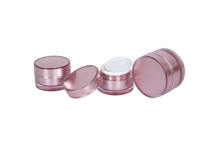 Acrylic Cosmetic Lotion Bottle Skin Care Eye Face Cream Jar 15ml