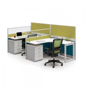 Buy cheap Adjustable Height MFC Fabric Office Desk Partition Screens product