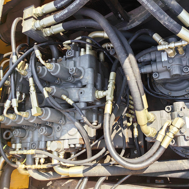 Hydraulic Used Volvo EC480 Excavator 2m3 Bucket Capacity 270KW