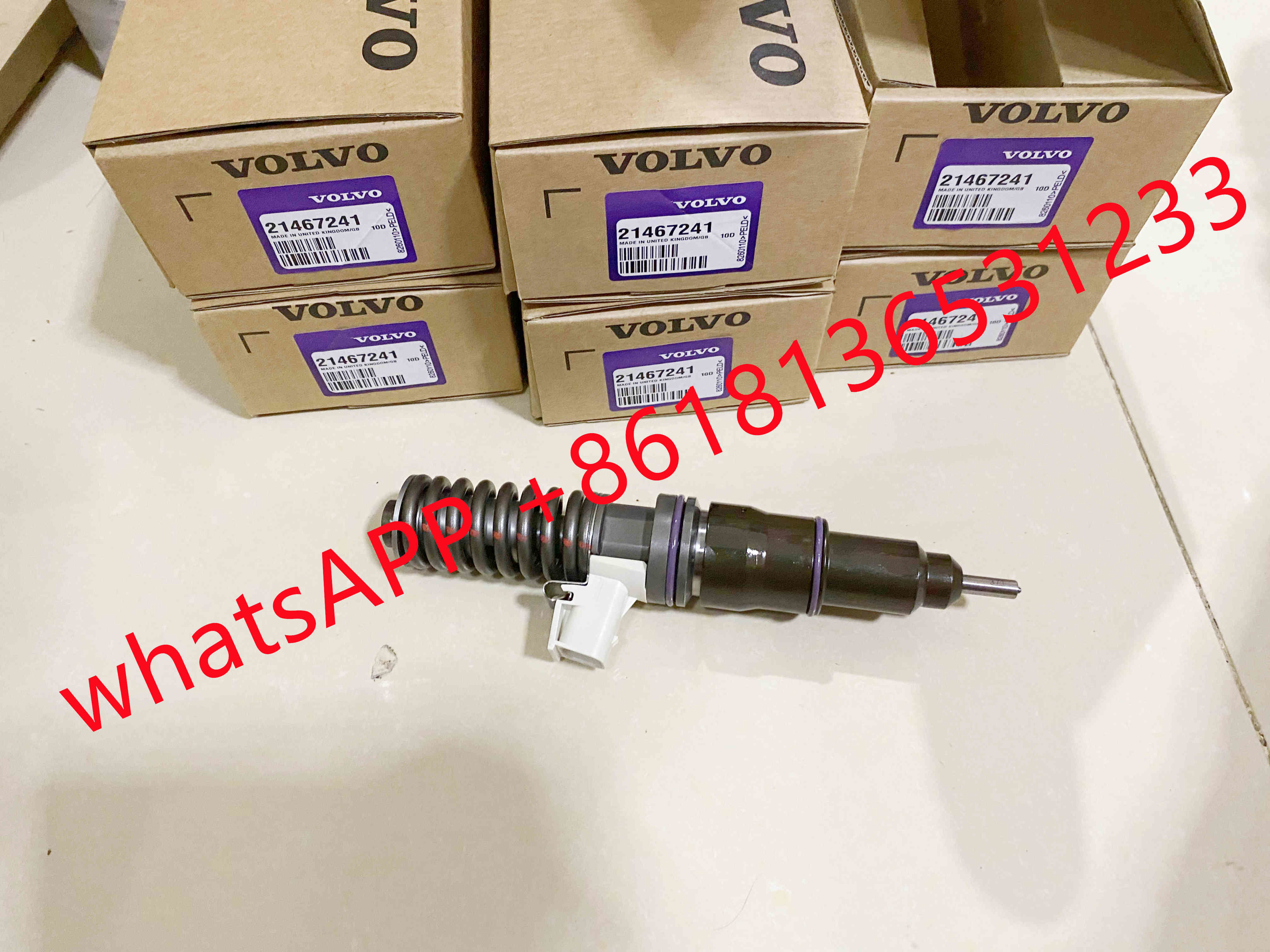 fuel injector BEBE4G15001 BEBE4L07001 21467241 22052765 22340639 52850-13670 injector for volvo diesel engine