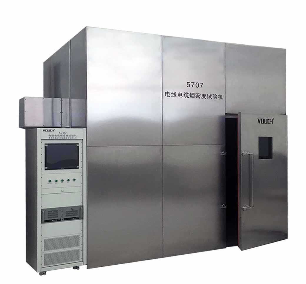 Cable Flame Test of Wire Smoke Density Tester For Horizontal Burning Test Instrument