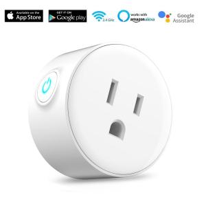 Buy cheap Flame Resistant Wifi Smart Plug Socket , App Controlled Socket For US Google Home product