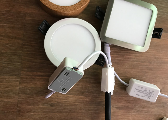 Energy Saving LED Slim Panel Light Recessed 6W 30000 Hours Long Lifespan