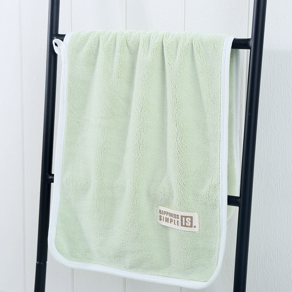 Thickened Men's and Women's Face Washing Towels Made of Coral Velvet Ideal for Household