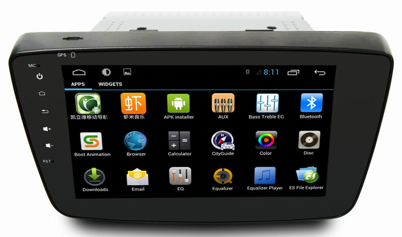 Ouchuangbo auto dvd stereo androi 6.0 for Suzuki Baleno with 1080 HD video decode playing via TF Card /USB