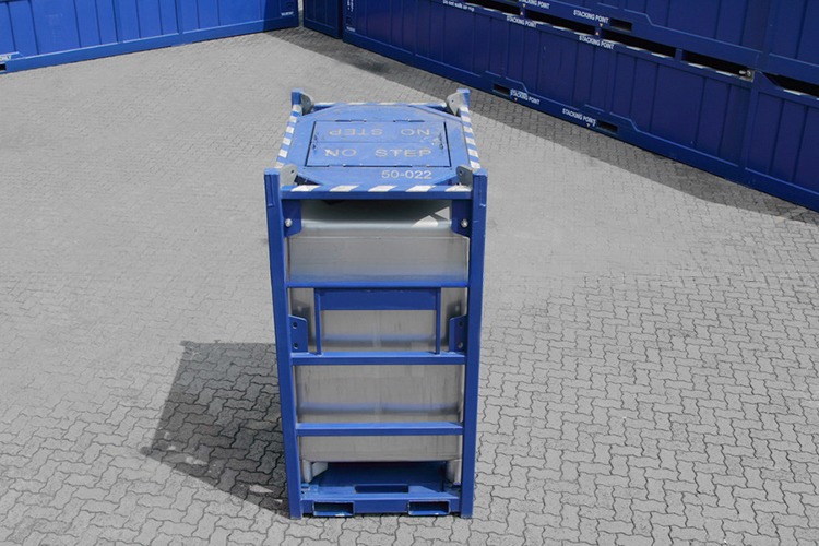 Customized 550GAL DNV 2.7-1 Standard Offshore Steel IBC Tank Container with Lifting Frame Condition Certified by CSC and BV