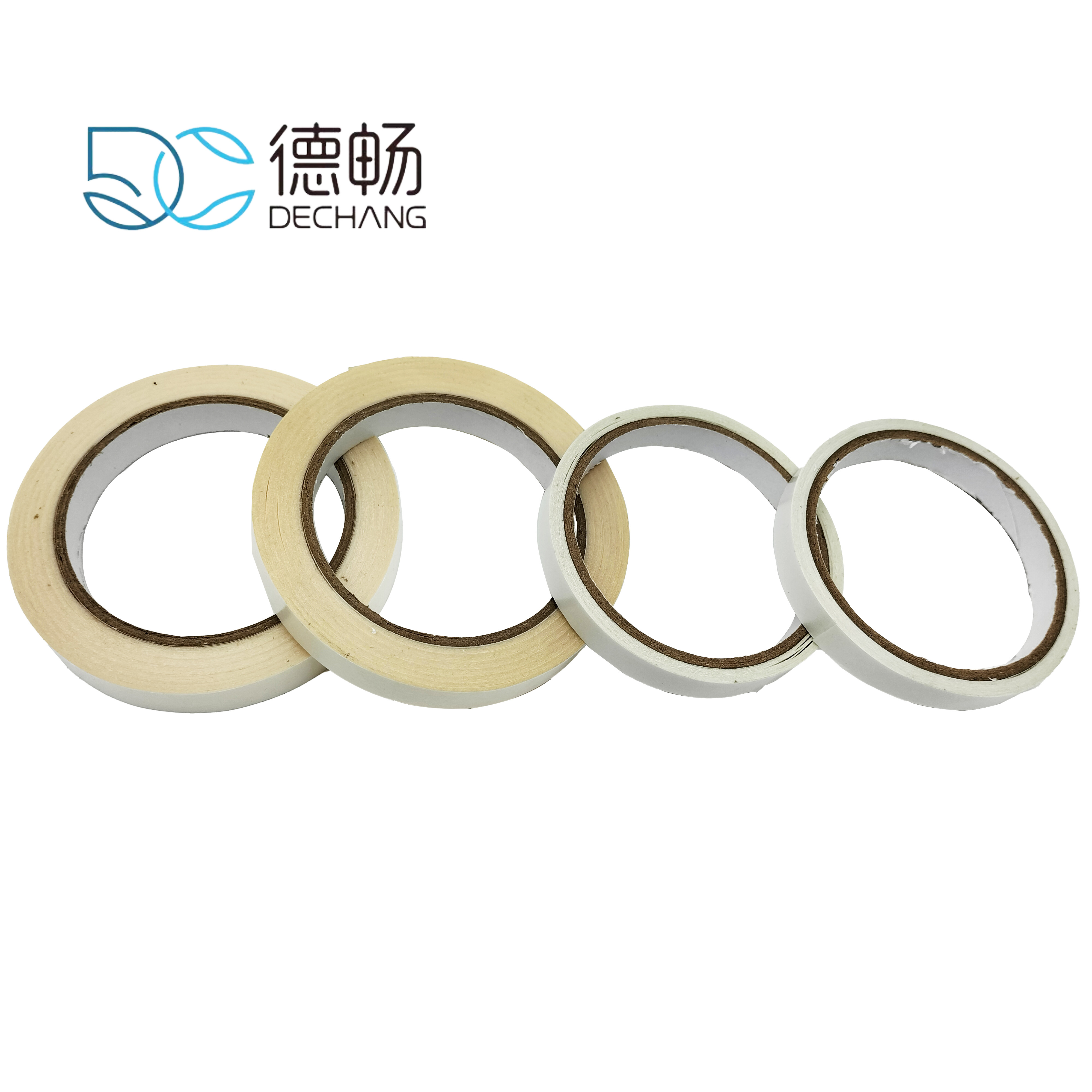 High Temperature Manual Fixing Transparent White Hot Melt Double-sided Tissue Tape
