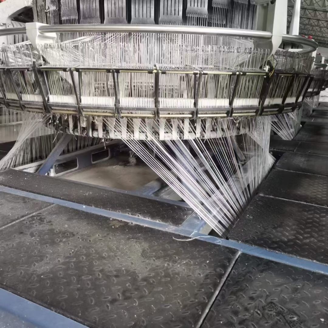 6 Shuttle Used Circular Loom Machine For Woven Bag 0-75rpm