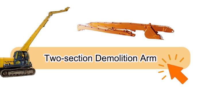 Telescopic Boom Wheel Excavator With Better Welding Performance