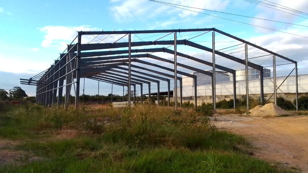 High Strength Prefab Metal Airplane Hangar Lightweight Steel Structure Warehouse Construction