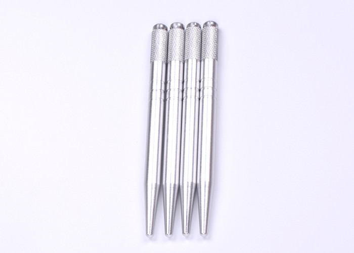 Platinum Microblading Tattoo Eyebrow Pen for Permanent Make Up Light Weight Design with Lock pin Tech