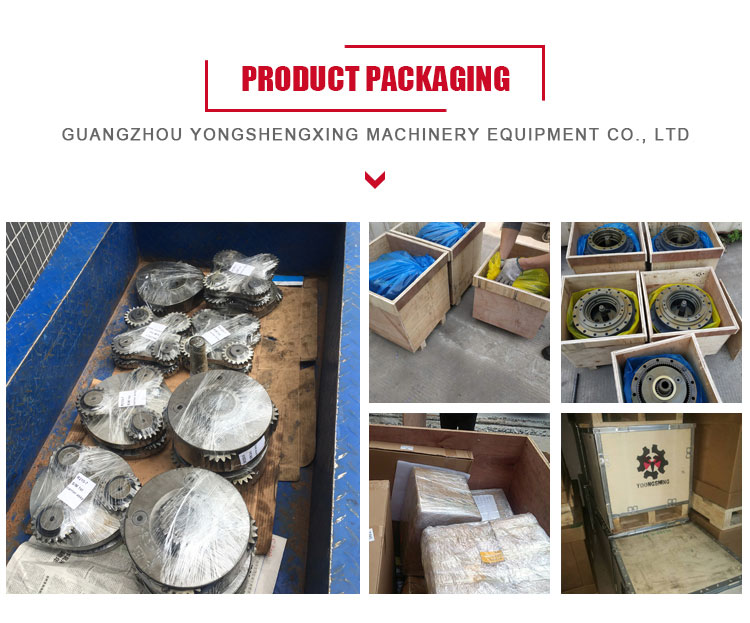 R130 DH150-7 swing motor assy M2X63 swing reduction final drive device