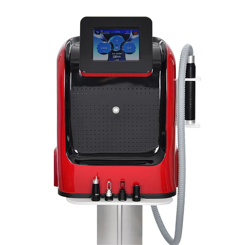Skin Treatment Pico Laser Tattoo Removal Machine , 2000W Q Switch ND YAG Laser