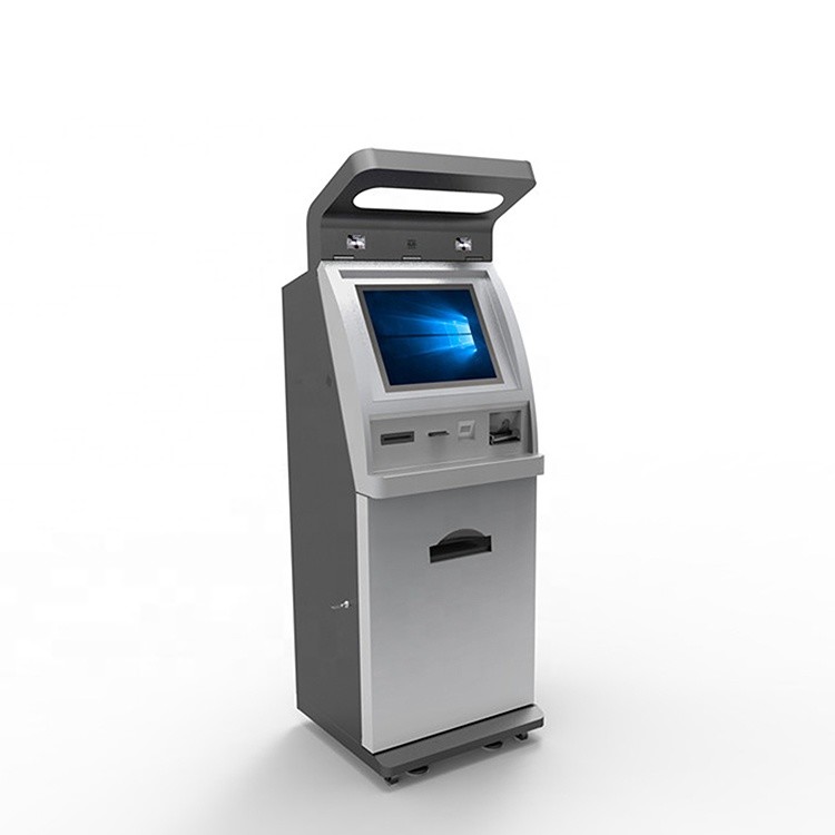 Cash Deposit Payment Bill Acceptor Kiosk Self Service Register Cash Machine