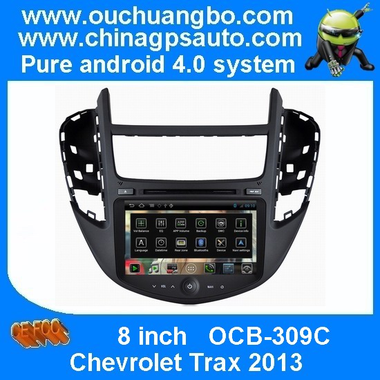 Ouchangbo S150 car stereo sat navi kit Chevrolet Trax 2013 pure android 4.0 OS OCB-309C