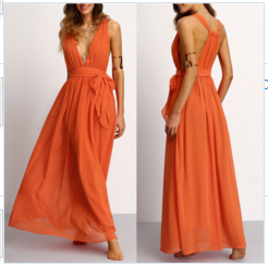Elegant And Fashion Lady Work Dress