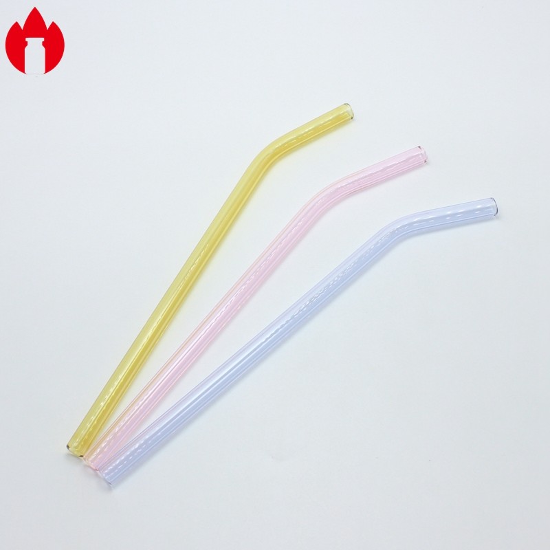 High Borosilicate Glass Pipe For Milk Tea Or Coffee