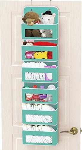 2 Pack Wall Hanging Bag Organizer Basket with Pockets for Bathroom Bedroom Kitchen Dorm Room Essentials Rv Storage and O