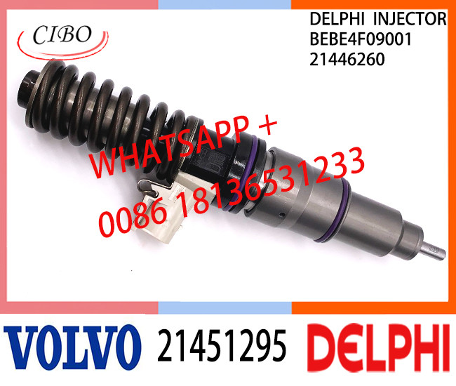 21451295 BEBE4F09001 Fuel engine Diesel Injector 21451295 BEBE4F09001 E3.3 for VOL MD13 US07