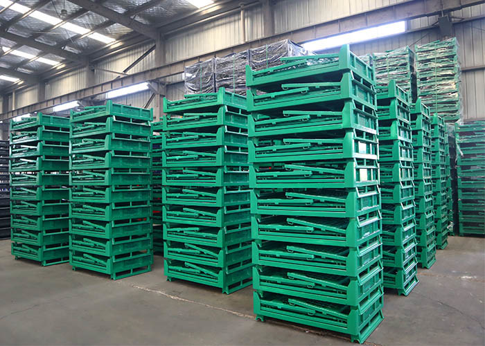 Warehouse Storage Metal Steel Pallet Anti Rust For Efficient Operations