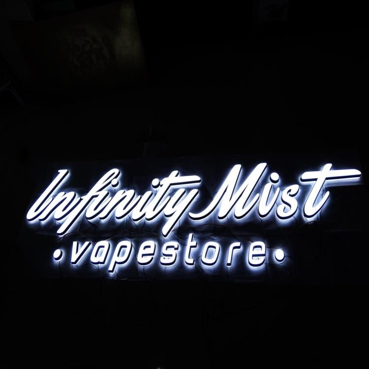 HIGHSPAN Custom Led Glow Outdoor Light Up Sign Waterproof IP65