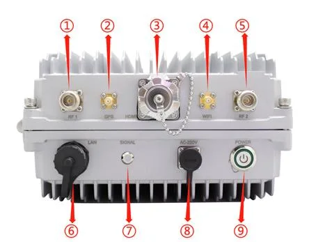 Fpga Long Distance Fhss Outdoor Base Station Transceiver