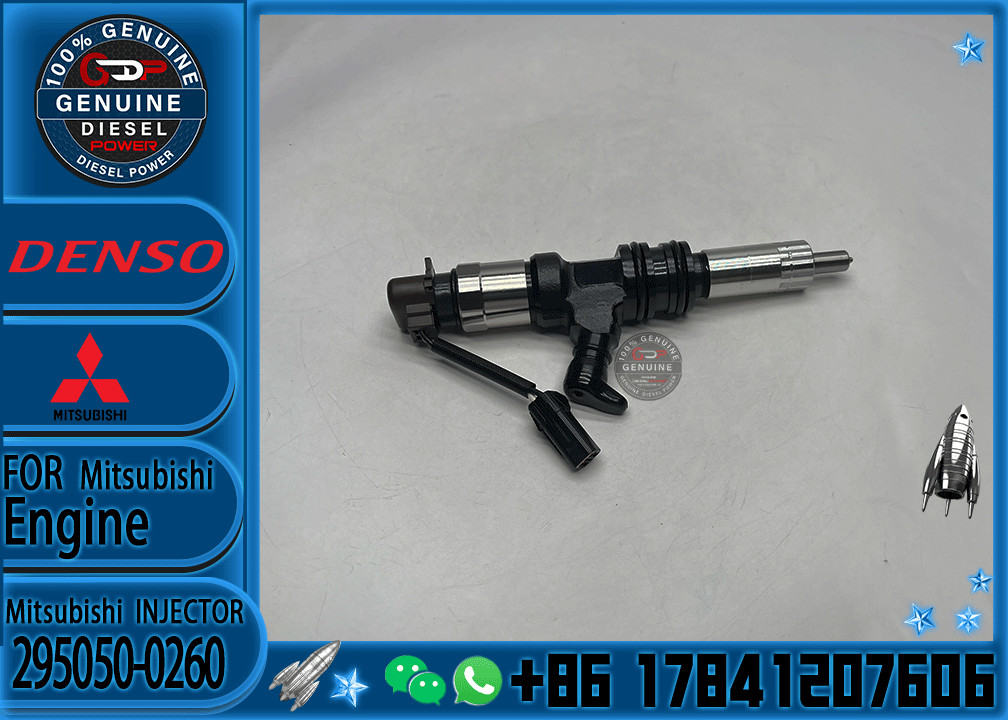Diesel Fuel Injector Assembly 295050-0260 For Mitsubish 6M60 EURO 5 ME306476