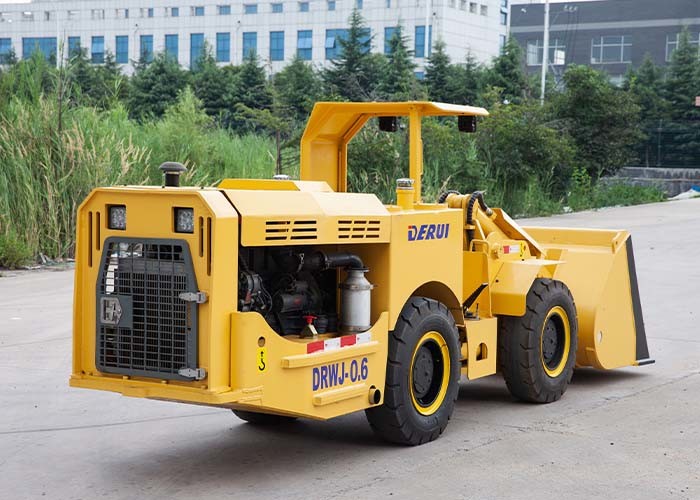 Small Mine Underground LHD Machines Underground Mine Loader 0.6 m³ Bucket