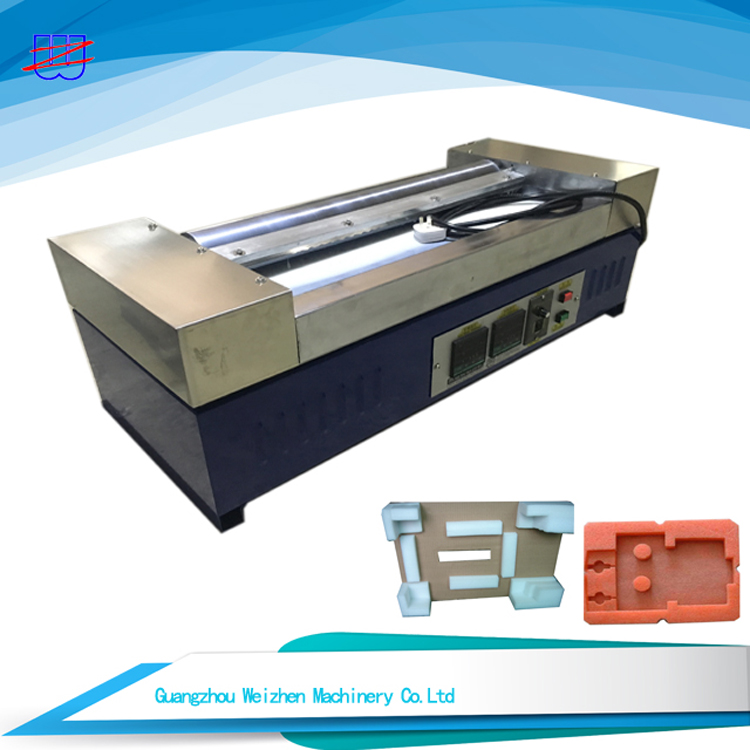 Hot Melt Glue Pasting Machine Single Roller Gluing Machine for Semi-automatic Operation
