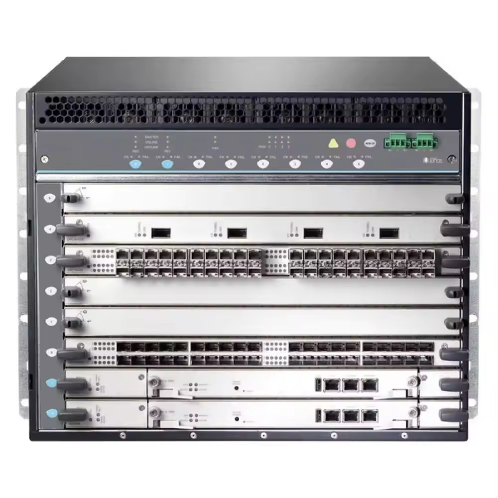 VPN Customized Router MX480-PREMIUM3-AC with 16 Lan Ports 8 Gigabit SFP Ports 2 10GBase-T Ports and 16 Gigabit Ethernet Ports