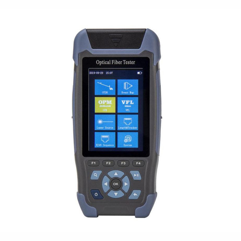 Handheld 1310 1550nm Mini Optical Fiber Tester , OEM ODM Smart Fiber OTDR Tester