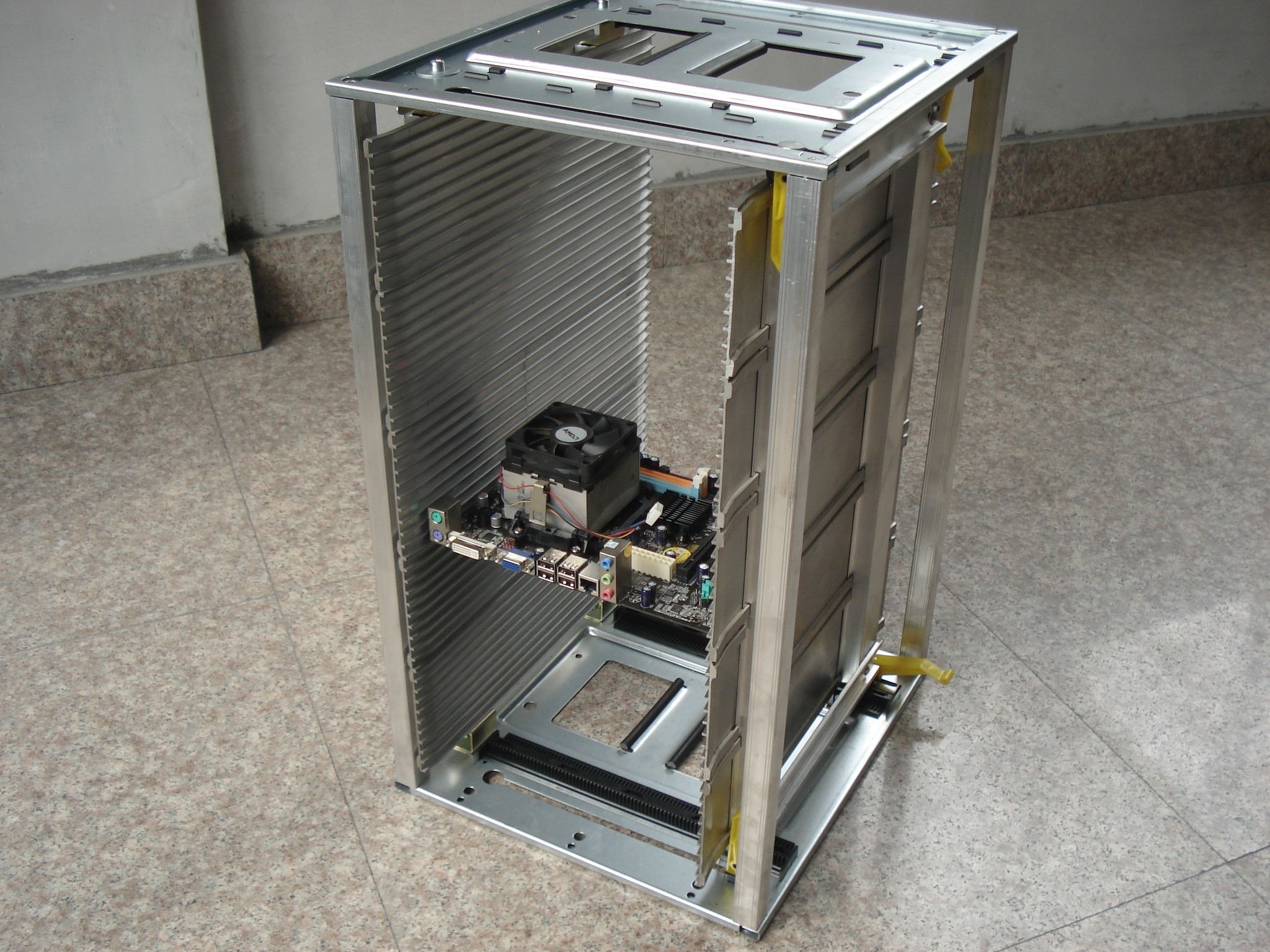 Anti Static Aluminum Alloy ESD SMT Magazine metal Rack Size 355 * 320 * 563 mm