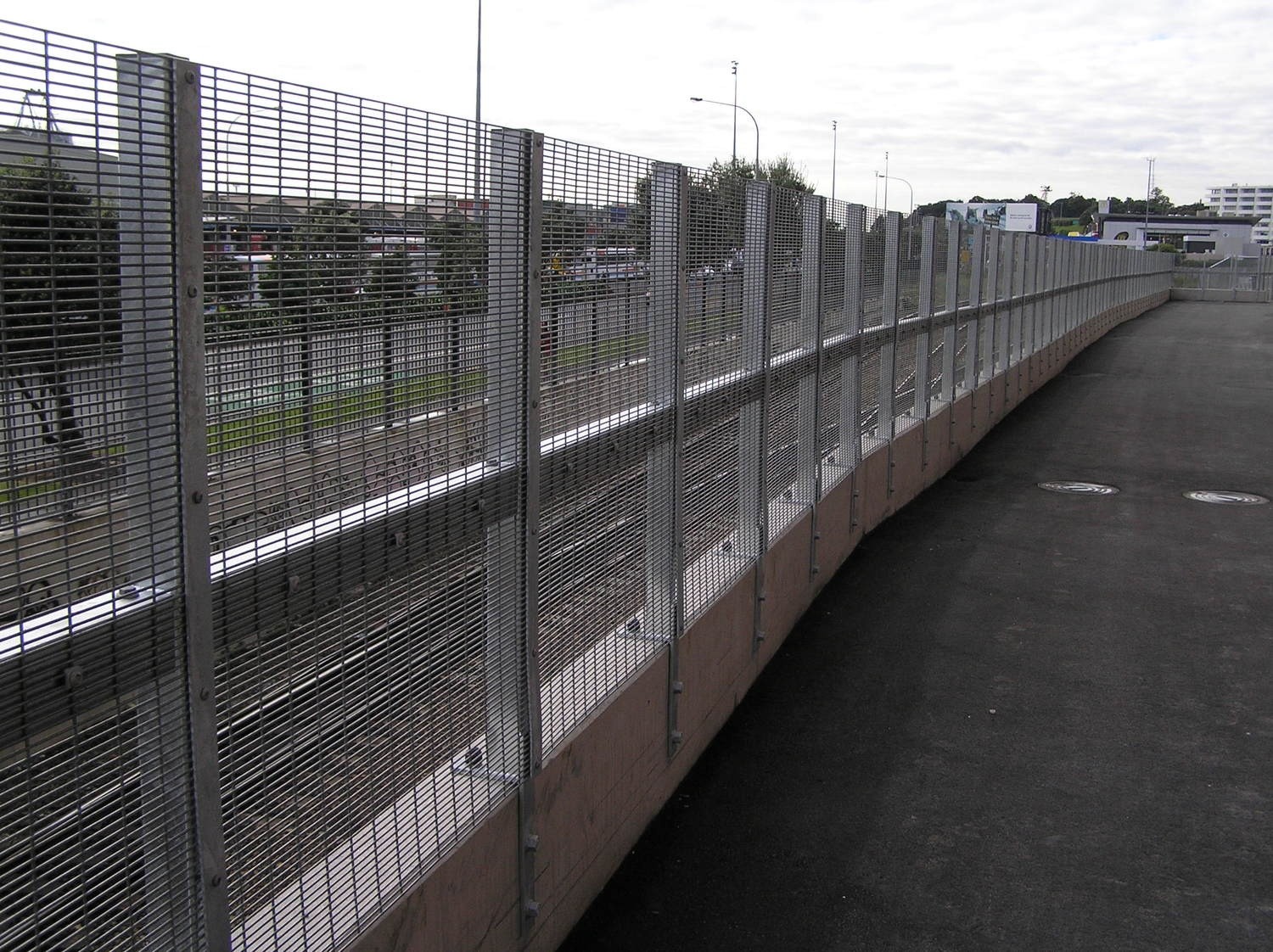 Heavy Duty Anticlimb Fencing Welded Mesh 358 High Security Anti Cut