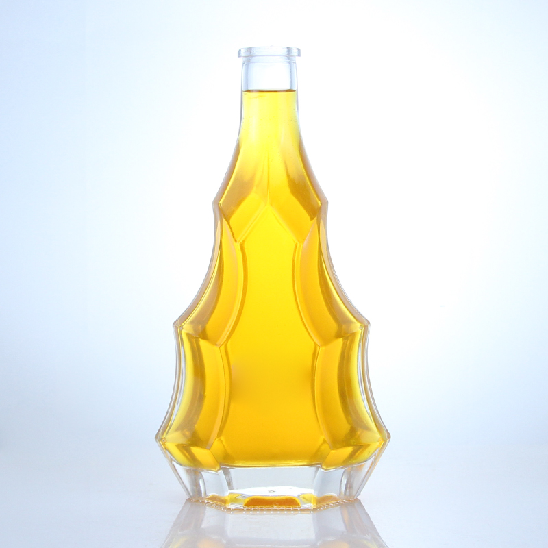 750ml Glass Liquor Bottles with Aluminum Cap and Flint Glass The Most Popular Option