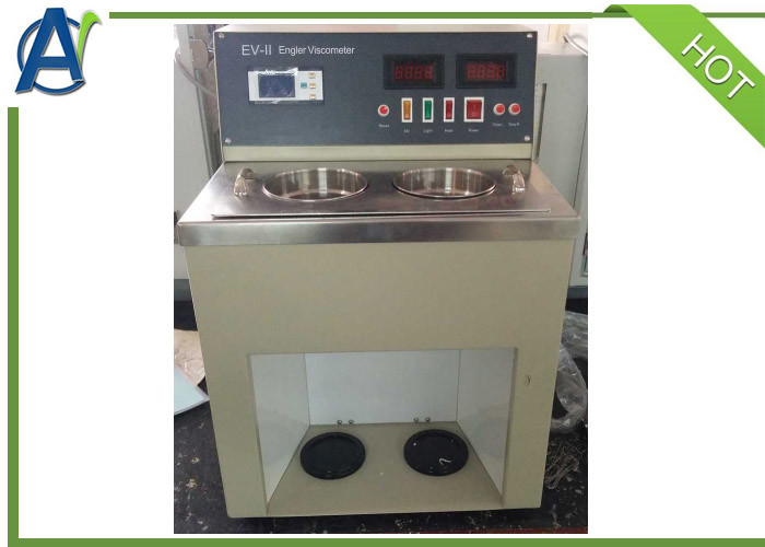 ASTM D1665 Engler Viscometer Viscosity Tester Equipment With 2 Working Units