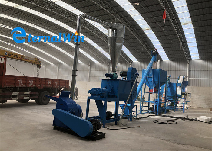 1t/h, 2t/h flat die animal feed production line for chicken feed cattle goat rabbit poultry feed pellet production line