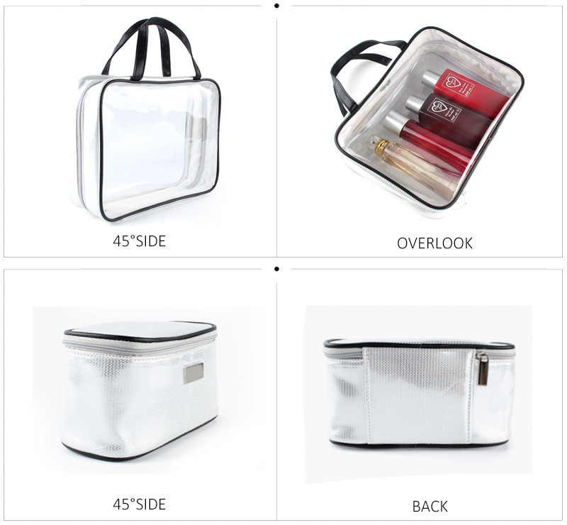 Multi-Functional Transparent Waterproof Clear PVC Makeup Bag