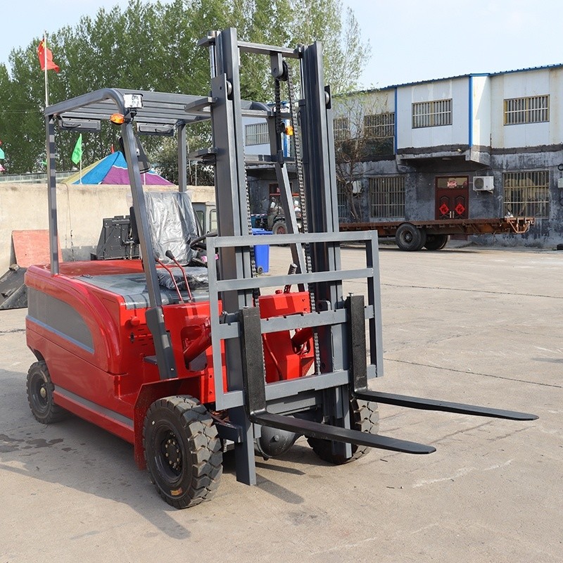 Solid Tire Electric Forklift XYZ123 With Onboard Charger / 48V Battery Voltage All Terrain Electric Forklift