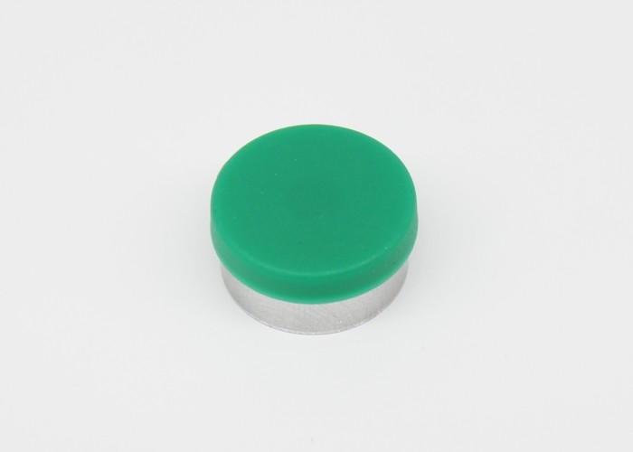 13mm Plane Green Medical Injection Vial Cap Flip Off Easy Opened caps