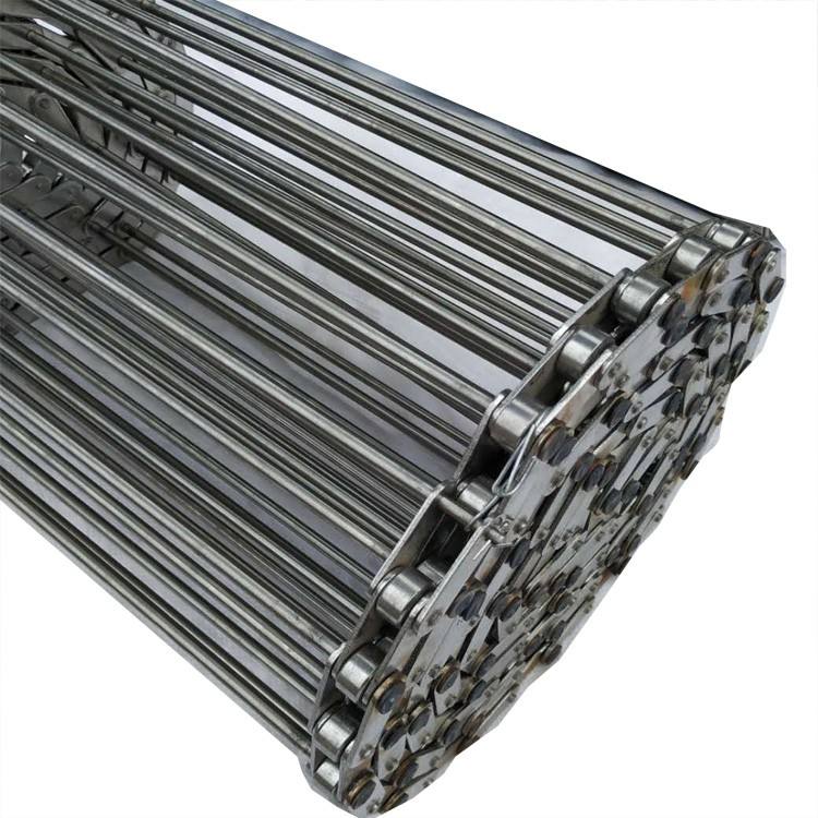 304 Stainless Steel Spiral Wire Food Mesh Belt Mesh For Chain Link Conveyor