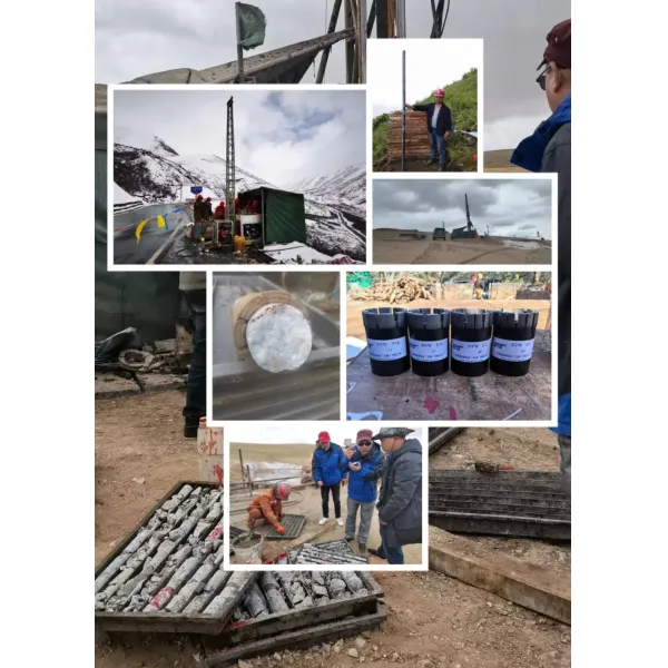 Nq Hq Pq Bq Diamond Core Drill Bit for Rock Sampling Drilling