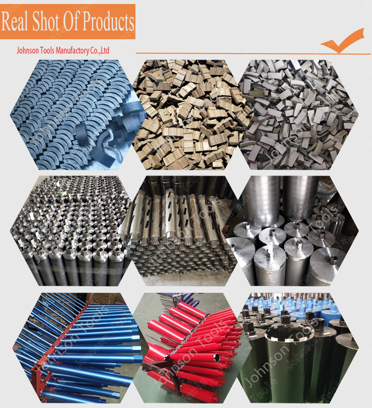 High Efficiency Masonry Core Bit 8207501000 , Diamond Tip Drill Bit 150mm