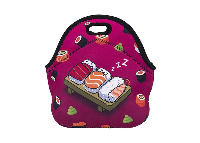 Personalized Large Insulated Lunch Bag , Thermal Lunch Tote Bags Neoprene Durable