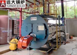 10 Ton Fire Tube Steam Boiler , Heavy Oil Fired Automatic Steam Boiler