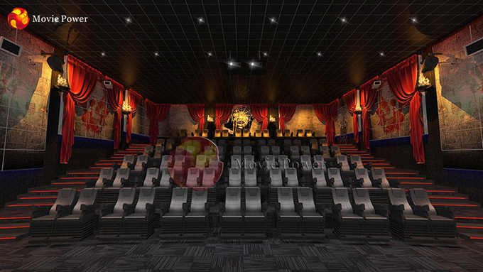 3 Dof Electric Auto 5D Cinema For Shopping Malls Game Parks