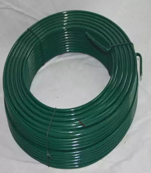 Plastic Coated Iron Green Binding Wire 3.2mm