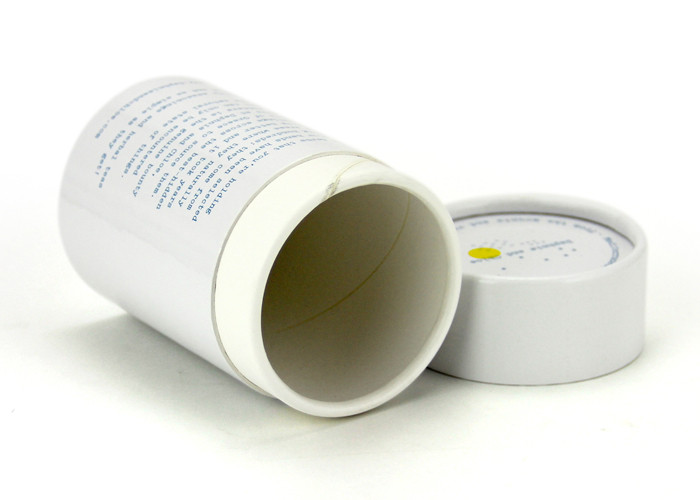 Paper Cylinder Box T - Shirt Cardboard Paper Tube Packaging CMYK Printing