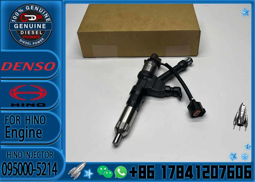 095000-5215 095000-5214 VH23670E0350 23670-E0351 SK460-8 SK480-8 P11C Engine Fuel Injector Assy
